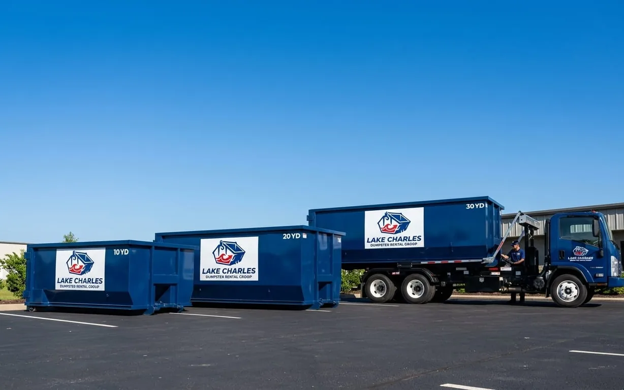 30 Yard Dumpster in Lake Charles LA