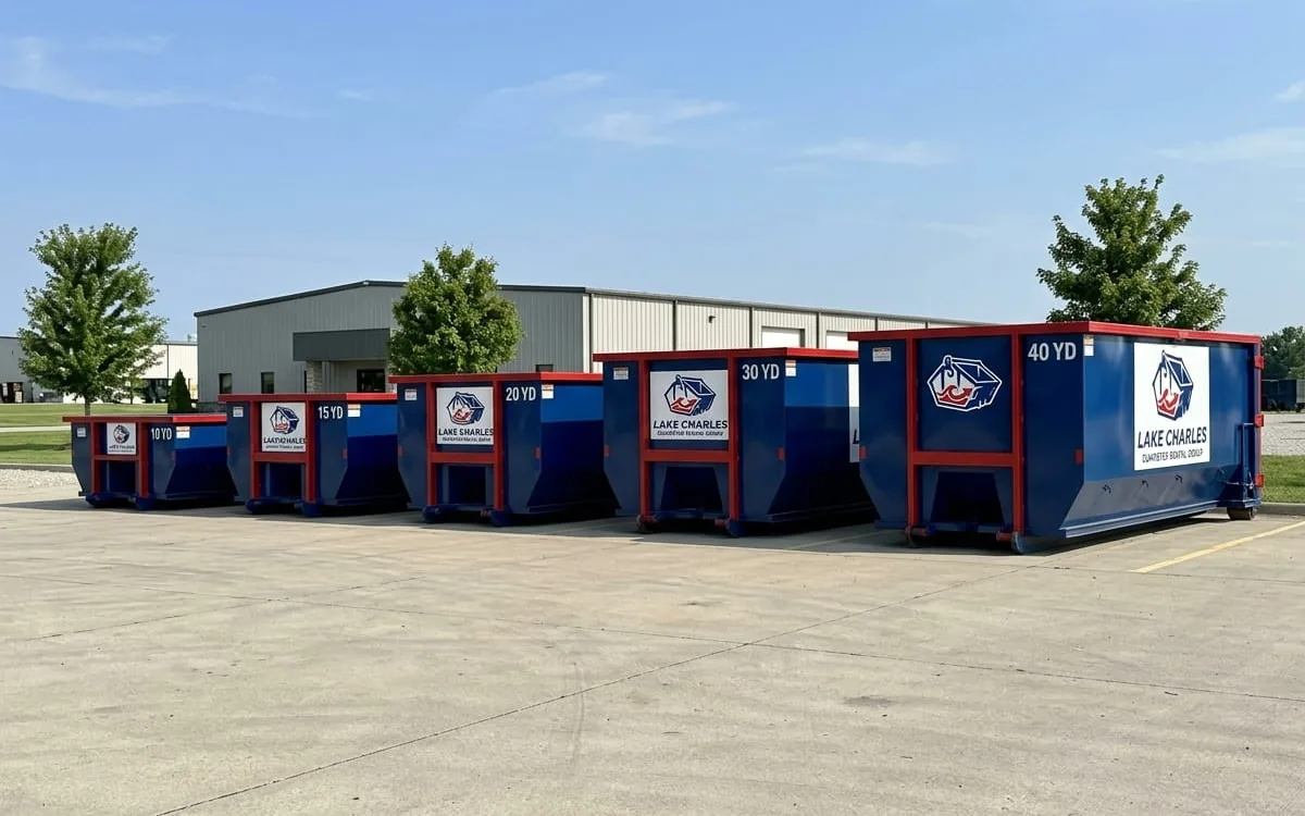 40 Yard Dumpster in Lake Charles LA
