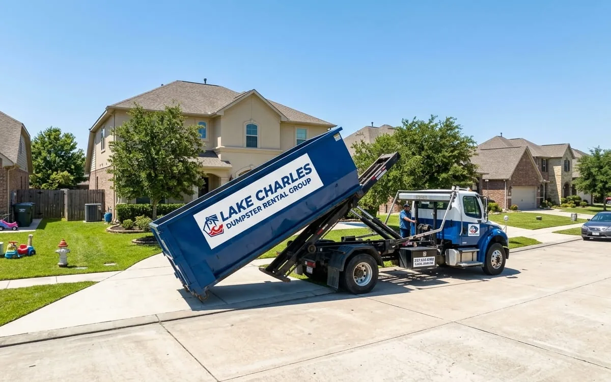Roll-Off Dumpster Rental in Lake Charles LA